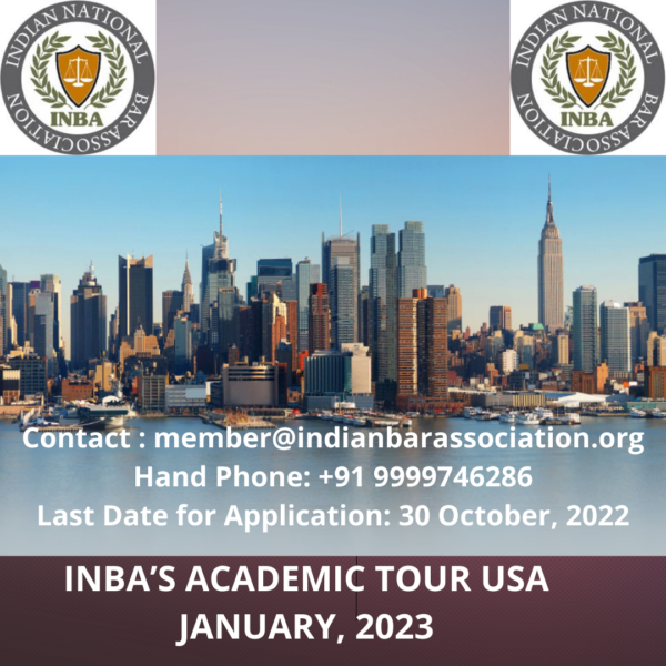 INBA’s Academic Tour To USA In January, 2023